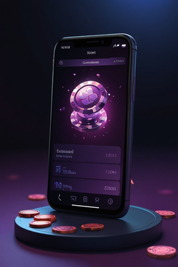 Smartphone avec l’app Posido Casino